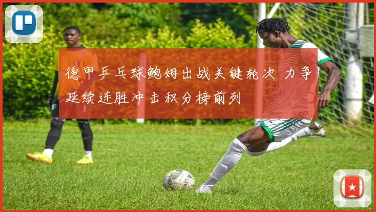 德甲乒乓球鲍姆出战关键轮次 力争延续连胜冲击积分榜前列